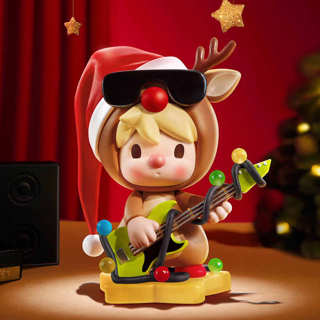 POP MART Sweet Bean Rock Reindeer 100% Figurine