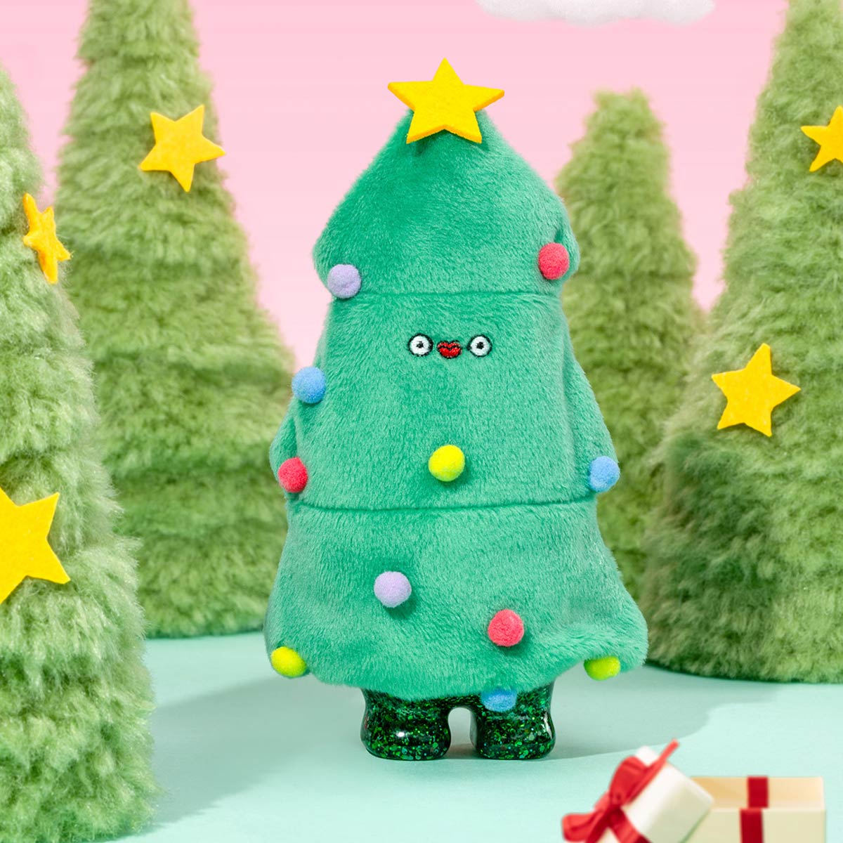 POP MART FLABJACKS Glistening Christmas Tree 100% Figurine