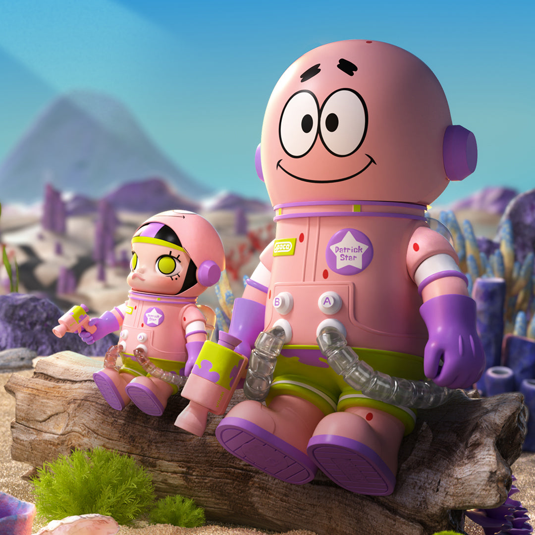 POP MART MEGA Space Molly 1000% Patrick Star – POP MART