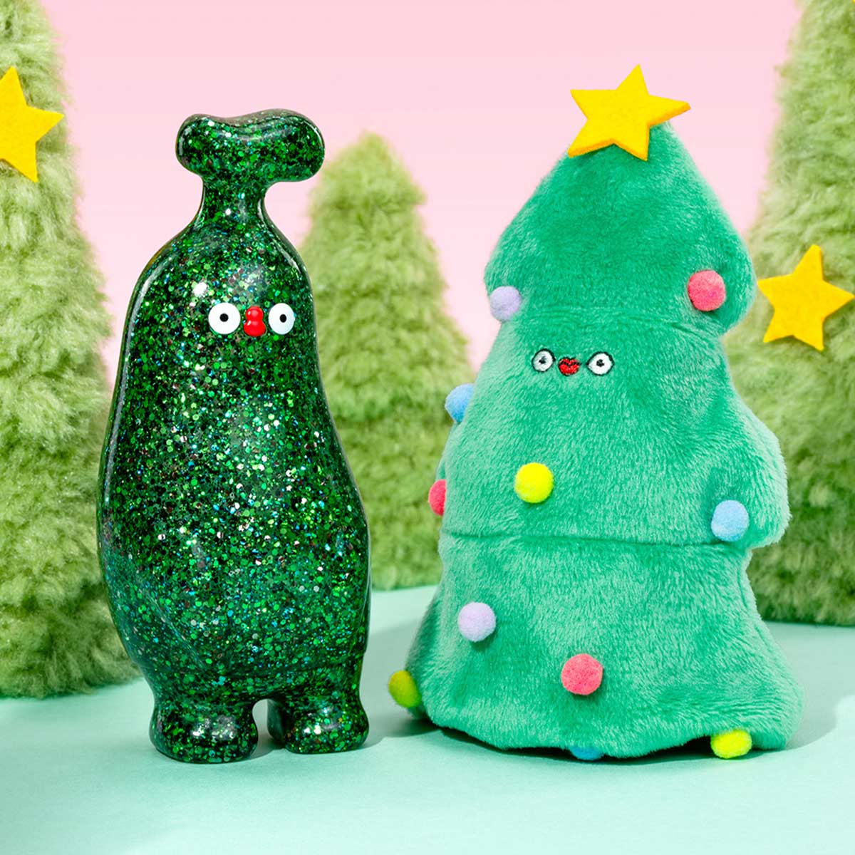 POP MART FLABJACKS Glistening Christmas Tree 100% Figurine