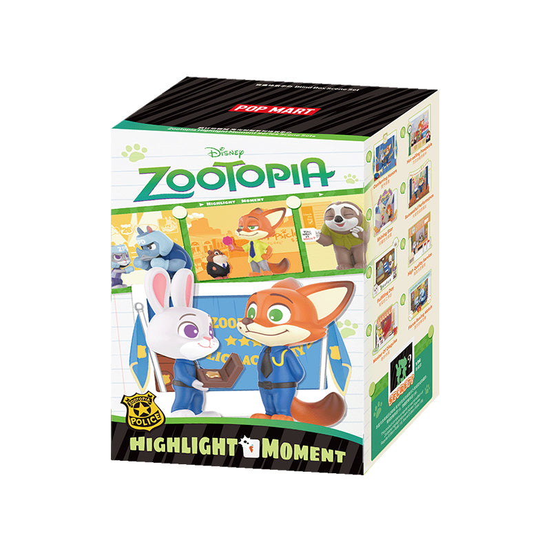 POPMART Random Secret Figure Box x Zootopia Highlight Moment