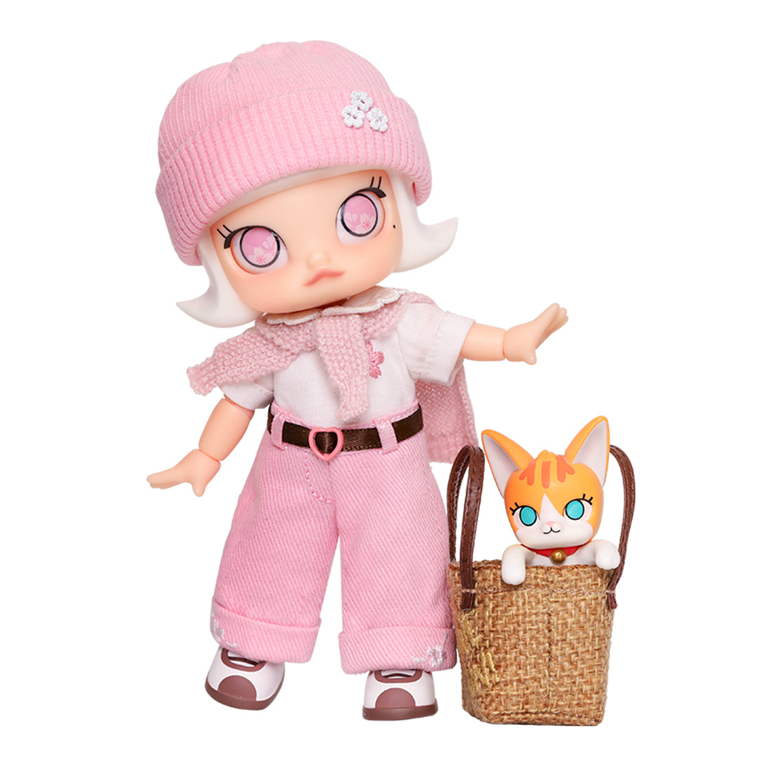 POP MART Molly Cherry Blossom BJD Action Figure Doll – POP