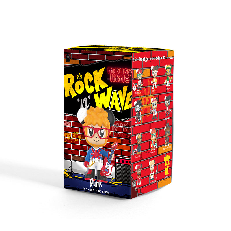 POP MART StayReal Mousy little Rock'n Wave Series Blind Box – POP MART  AUSTRALIA