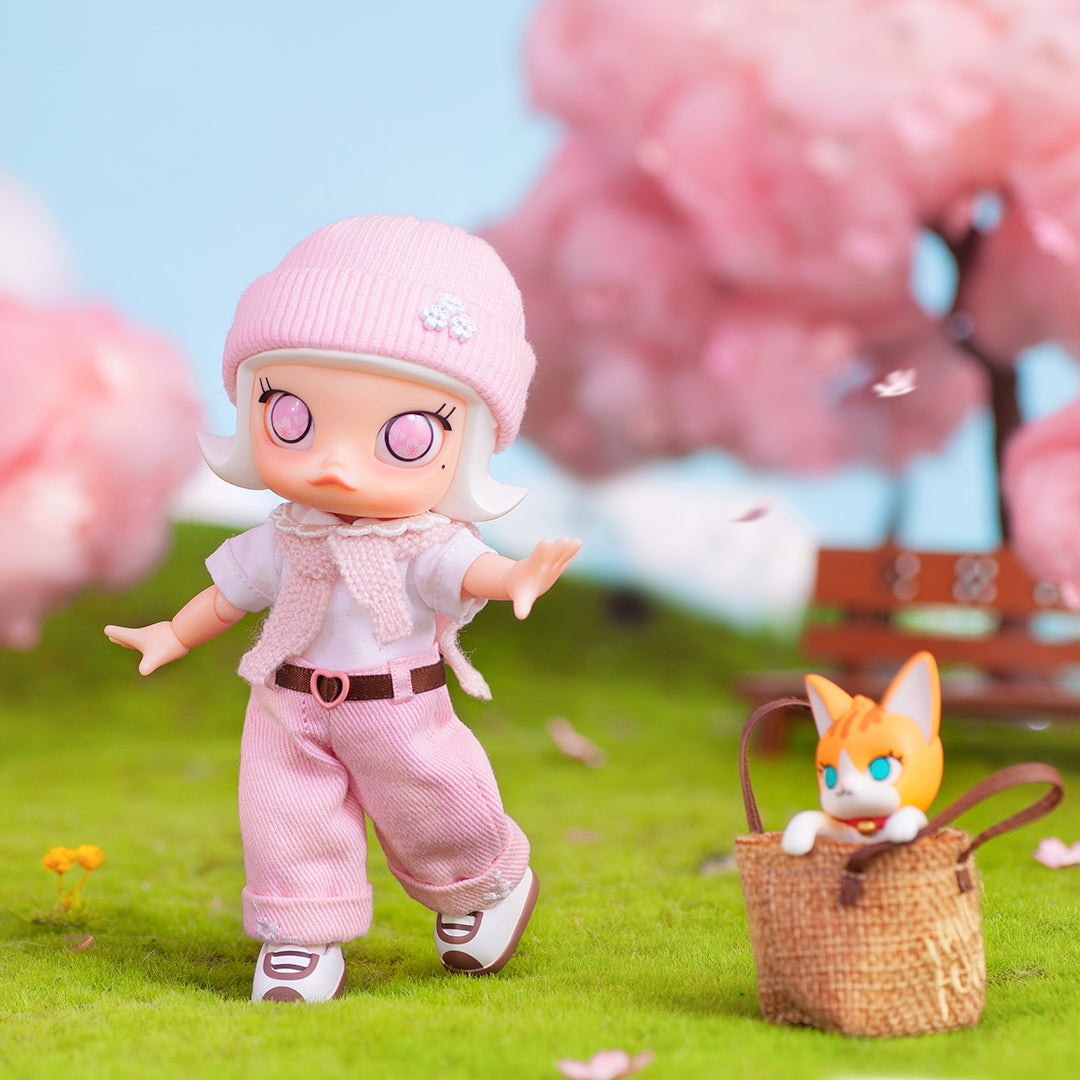 POP MART Molly Cherry Blossom BJD Action Figure Doll – POP