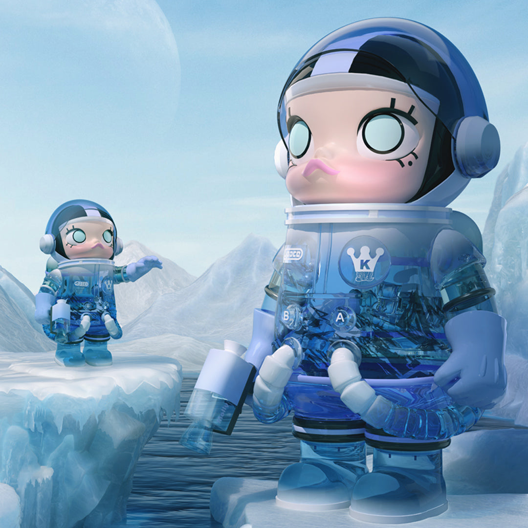 MEGA SPACE MOLLY 400% Glacier - Mega 400% - POP MART (United