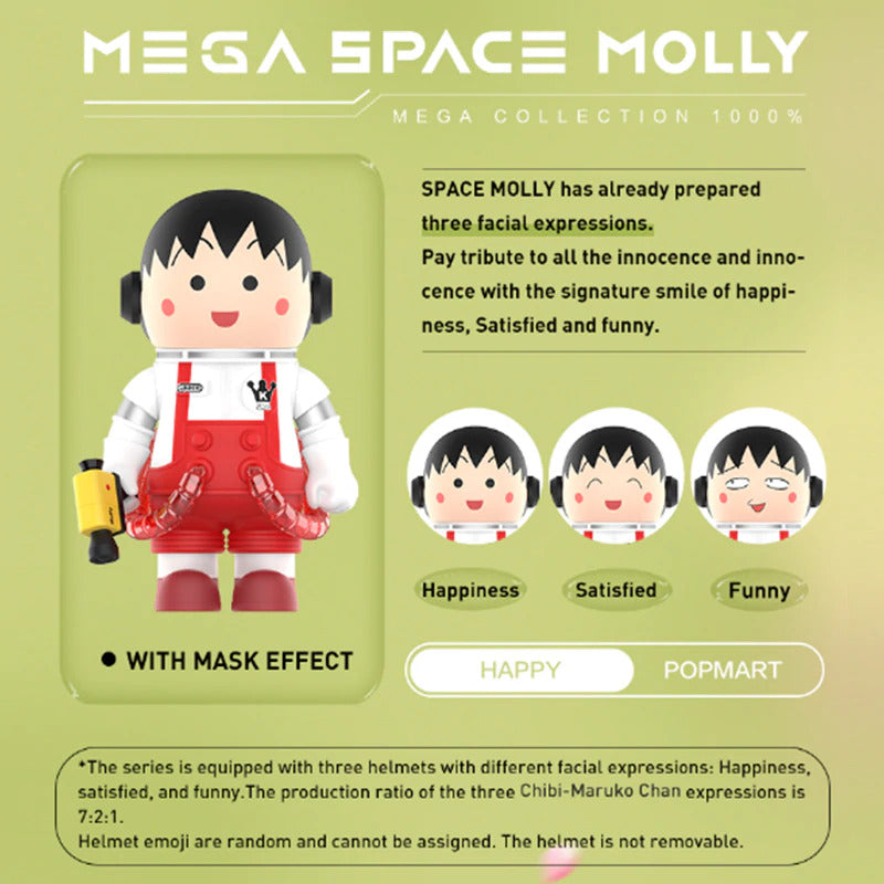 POP MART MEGA Space Molly 1000% Chibi Maruko-chan – POP MART AUSTRALIA